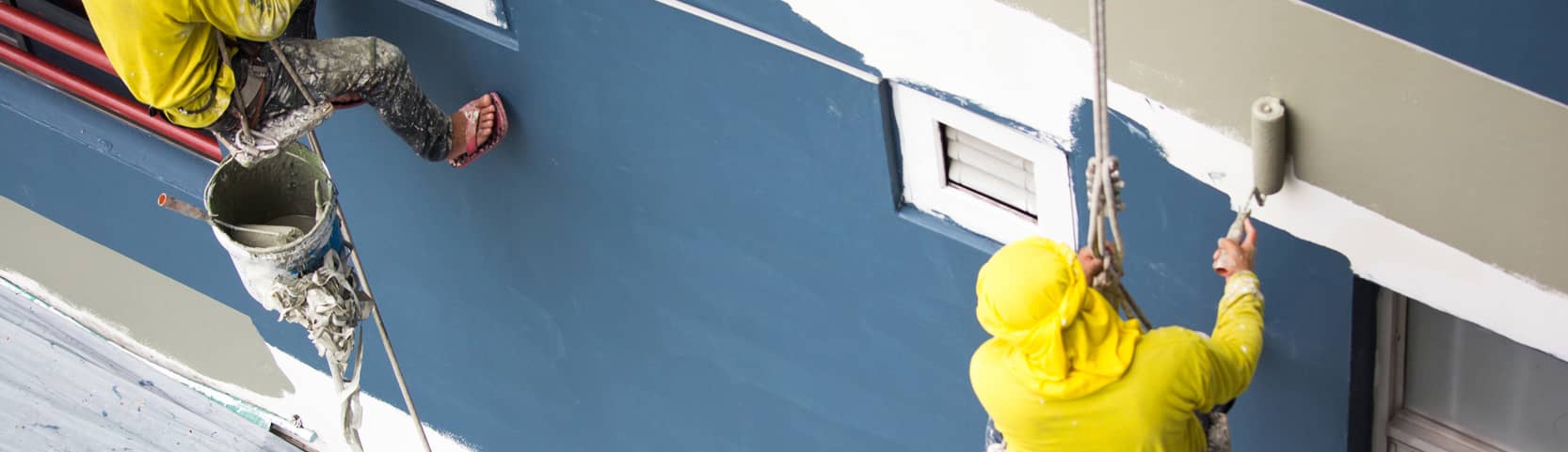 Seamless wall painting